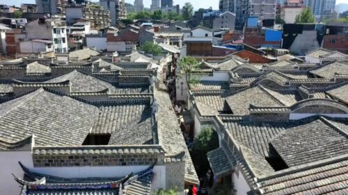 曾經的建州府，現在的建甌市